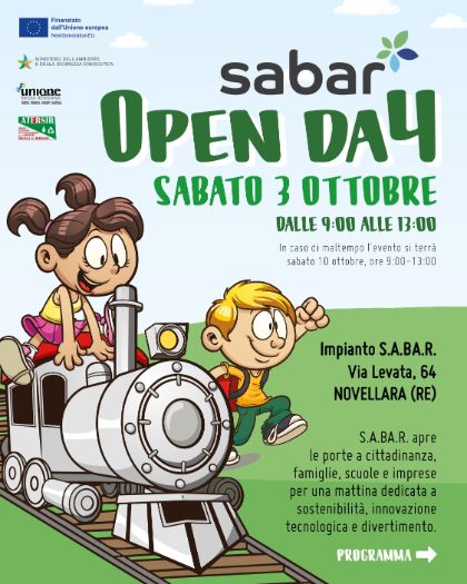Open Day S.A.Ba.R.: sabato 3 ottobre inauguriamo il nuovo impianto automatizzato