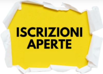 ISCRIZIONI APERTE