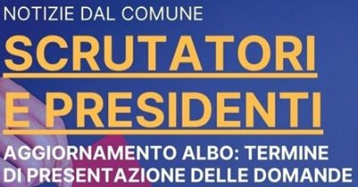 albo scrutatori e presidenti