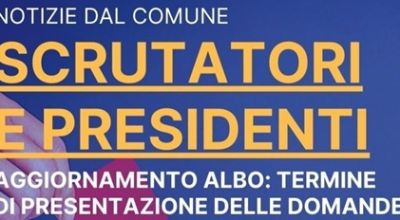 albo scrutatori e presidenti