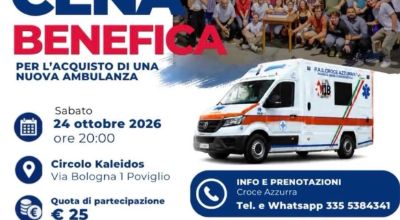 cena benefica croce azzurra